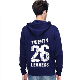 New Leavers Hoodie Shatter effect style printed design